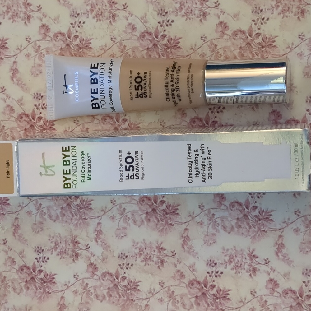Bye Bye Foundation Full Coverage Moisturizer SPF50